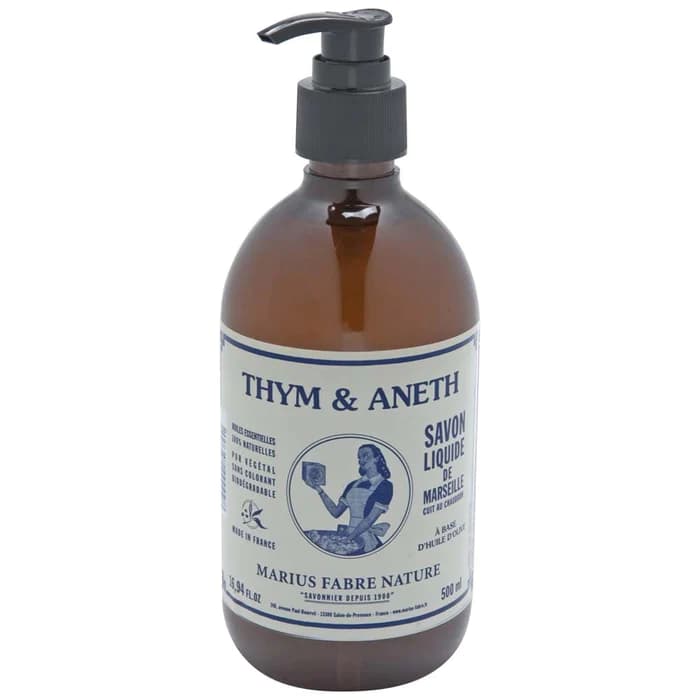 Marius Fabre Nature Zeep tijm en dille 500ml