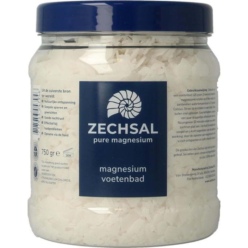 Zechsal Magnesium voetbadzout 750gr