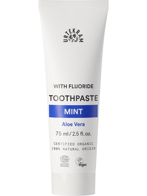 Urtekram Tandpasta Mint (met fluoride) 75ml
